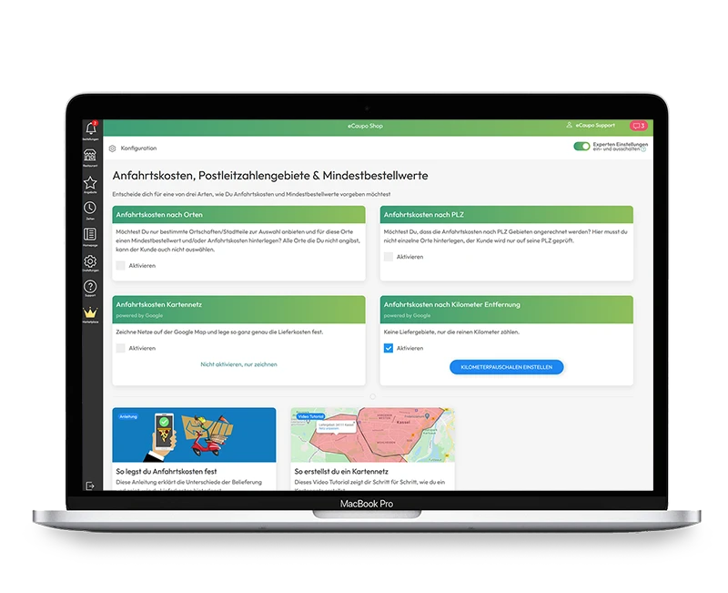 eCaupo Manager: Bestellungen abrufen auf Tablet oder PC